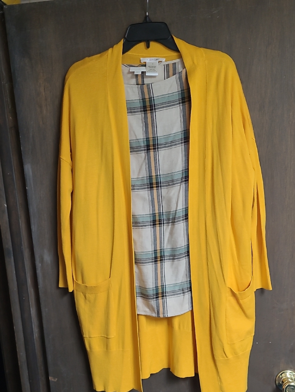 Cardigan/Shirt Combo